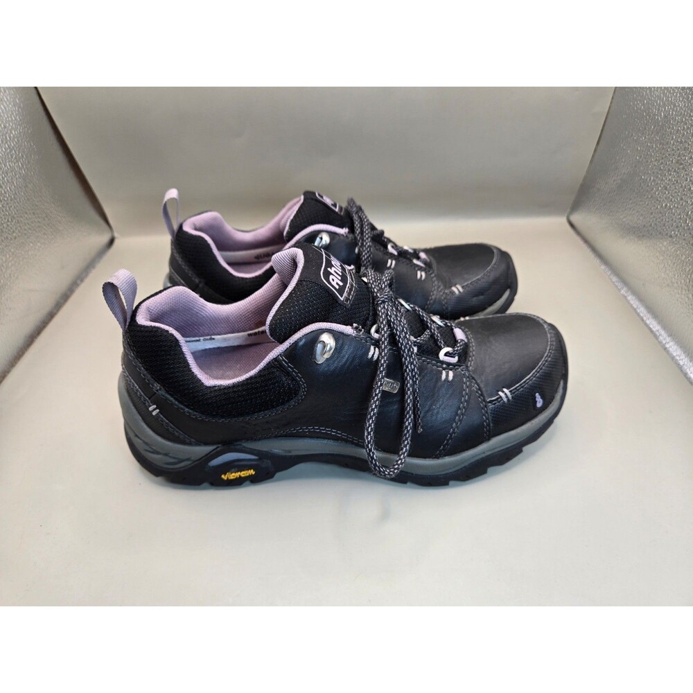 Ahnu Montara II Low Hiking Boots Women’s 7 Black Waterproof Trail Athletic Shoes